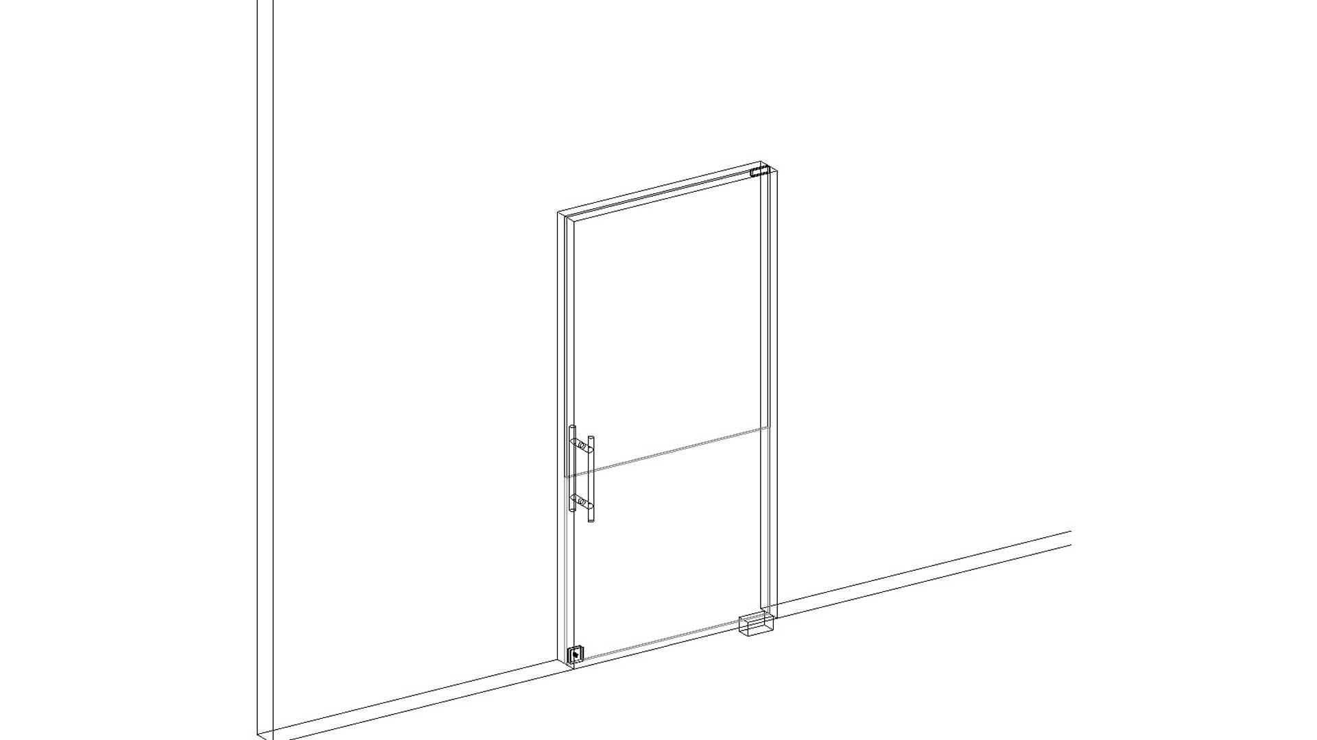 3d Frameless Glass Door Turbosquid 2013986 9810