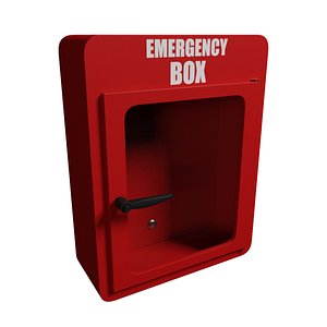 Emergency Box GameReady 2 tex variation 3D model