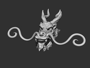 3D dragon china model