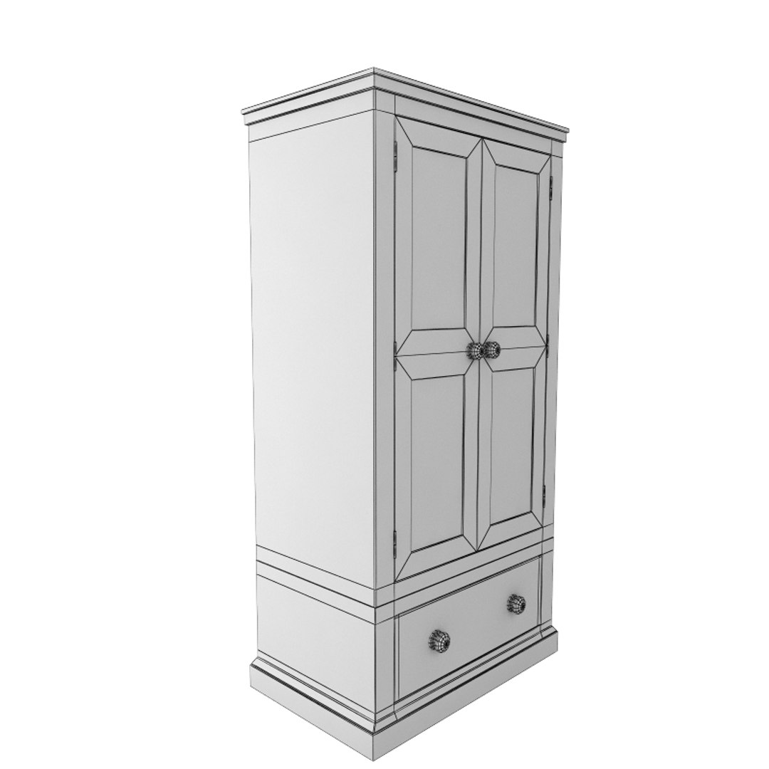 armoire furniture obj