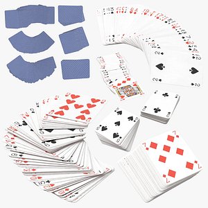 Playing Cards Blue