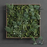 Square Green Moss Set 150cm x 150cm