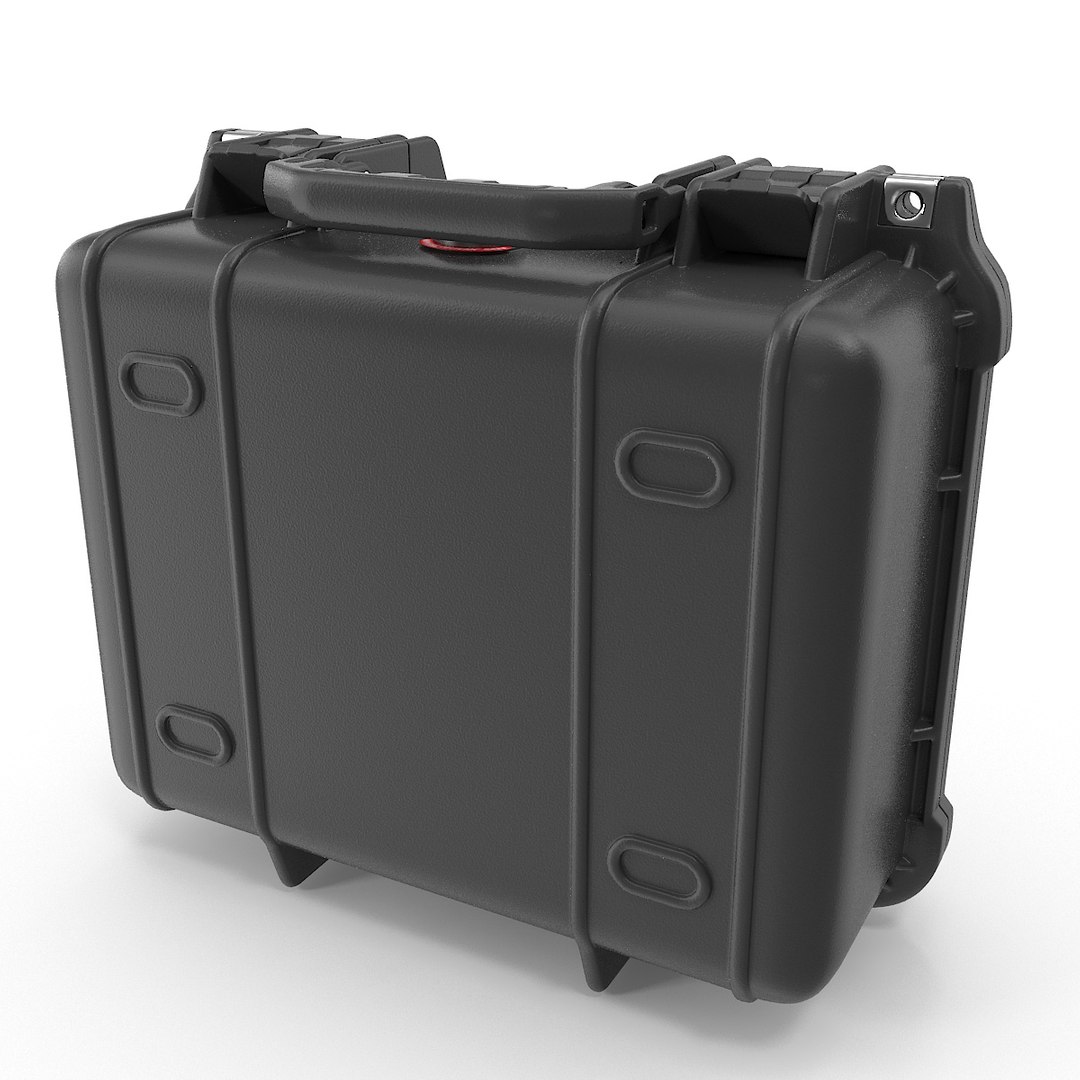 3D model black pelican case foam - TurboSquid 1283808