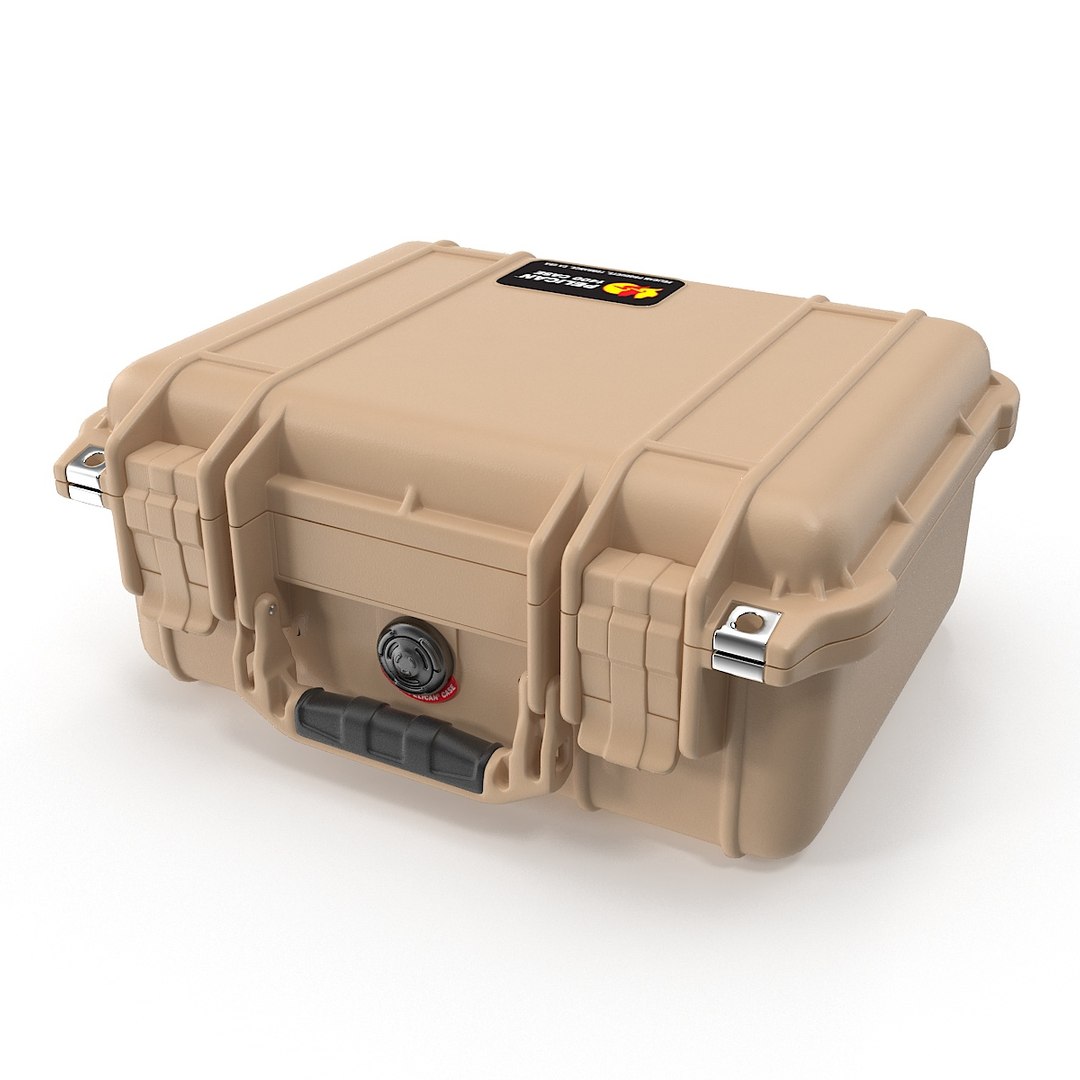 3D model black pelican case foam - TurboSquid 1283808