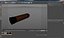 wrapped brass spyglass telescope 3D model