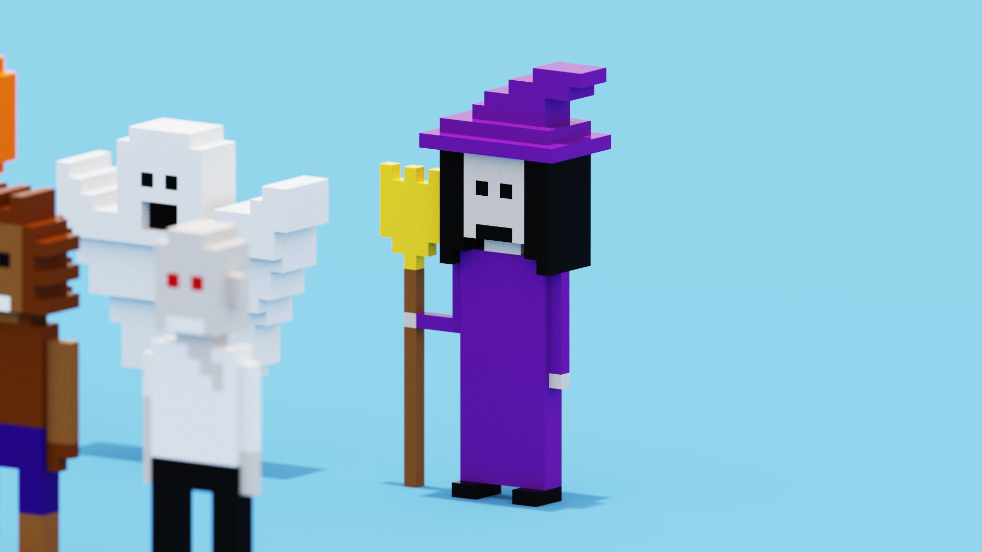 Voxel Halloween Characters 3D https://p.turbosquid.com/ts-thumb/pI/QuWG4g/Ek/snap20221014194611/png/1665769582/1920x1080/fit_q87/4a44a197029f6b6938d935cdf433b600a84e5ae9/snap20221014194611.jpg
