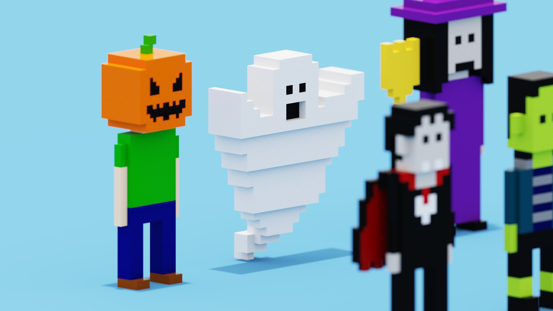 Voxel Halloween Characters 3D https://p.turbosquid.com/ts-thumb/pI/QuWG4g/Xp/snap20221014194503/png/1665769595/1920x1080/fit_q87/4692e224bfde508c1d9675e191e10e3b560a833f/snap20221014194503.jpg