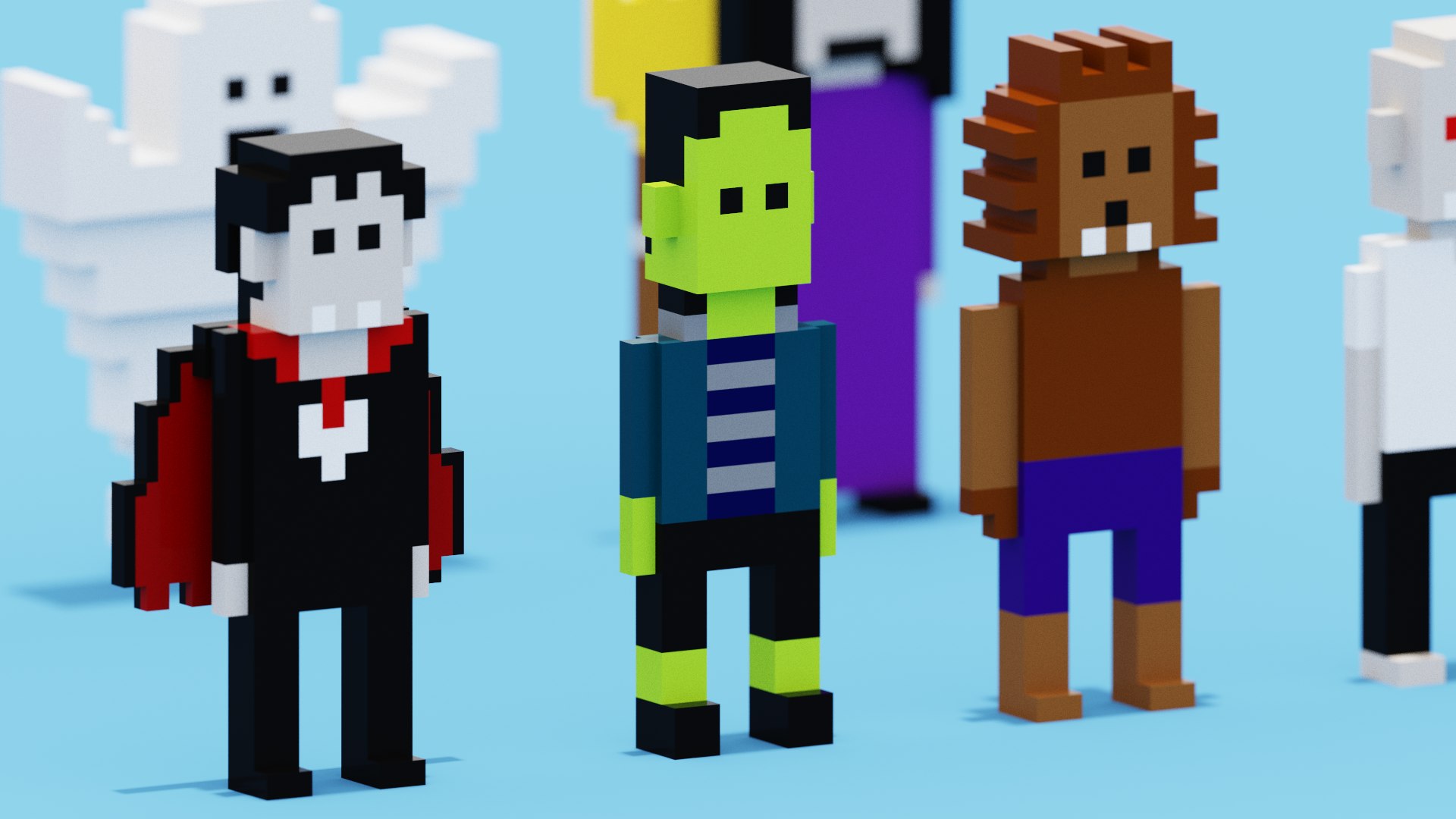 Voxel Halloween Characters 3D https://p.turbosquid.com/ts-thumb/pI/QuWG4g/c7/snap20221014195018/png/1665769669/1920x1080/fit_q87/08bb643399d478146b455837262bb8e99e46618b/snap20221014195018.jpg