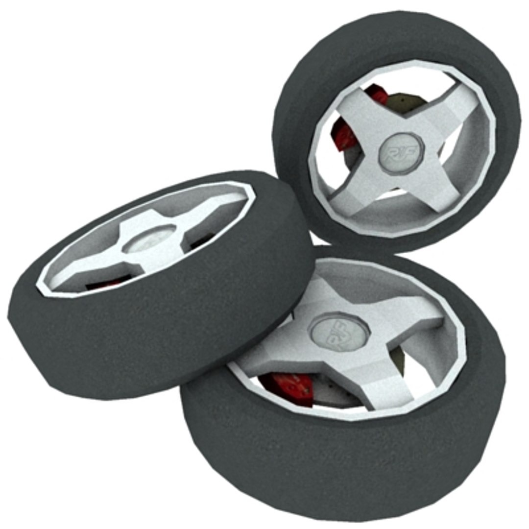 3d model wheel tire