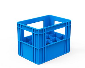3D plastic crate