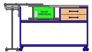 3D TABLE SAW DWE7492-B2 model
