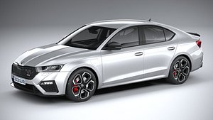 3D model skoda octavia sedan