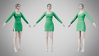 Dress 54 Shamrock Green