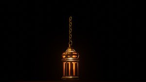 Arabic lantern 3D model