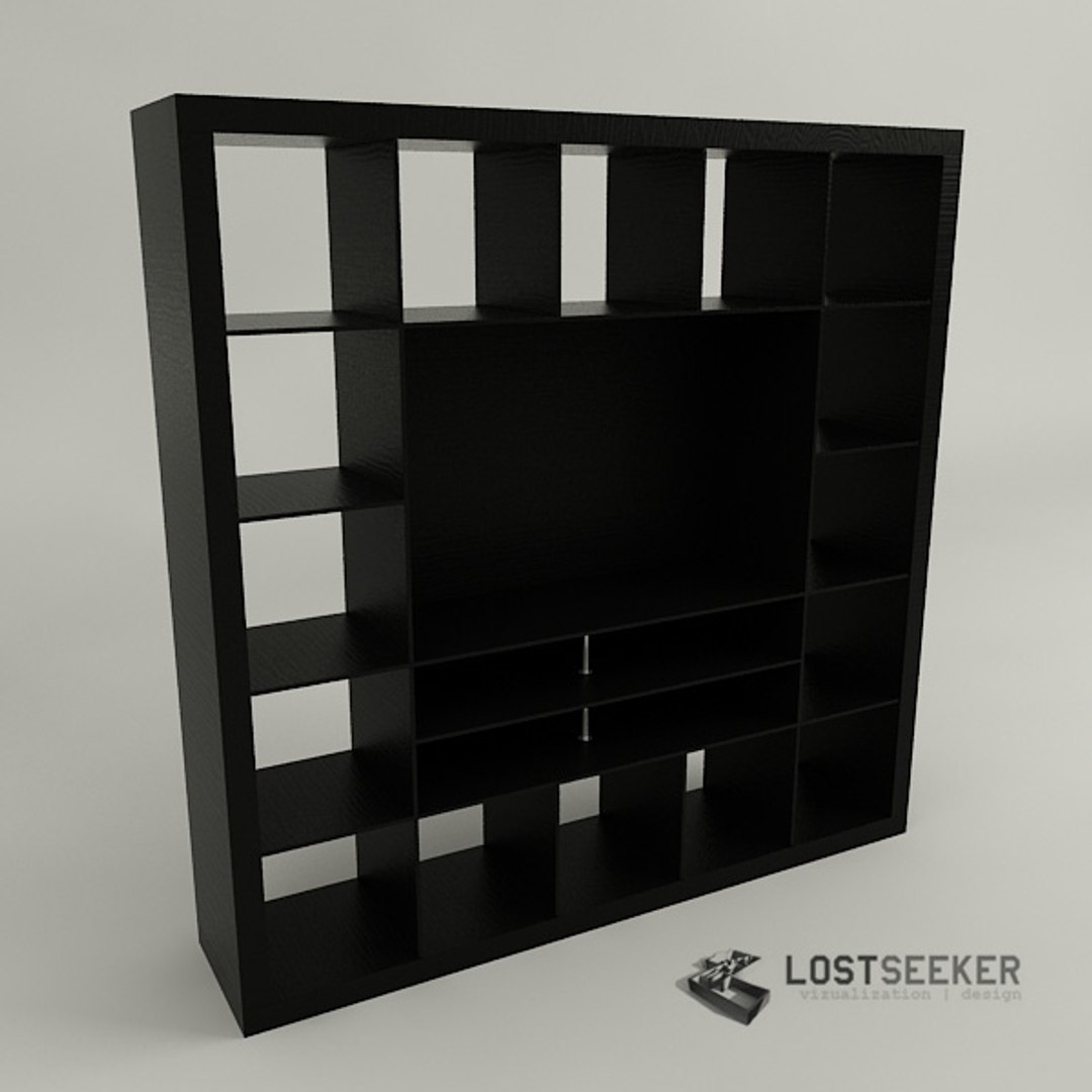 3d Max Ikea Expedit Tv Storage