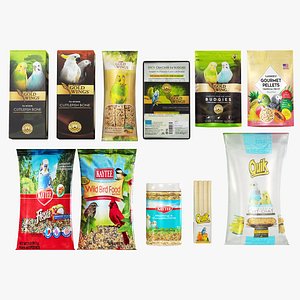 Pet Shop Bird Food Collection 11 in 1 model