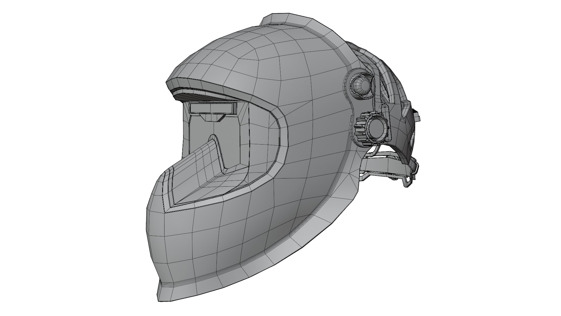 Welding Helmet 3D Model - TurboSquid 1990174