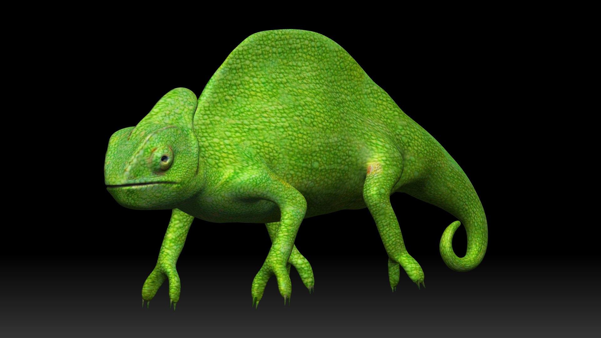 Green Chameleon 3D model https://p.turbosquid.com/ts-thumb/pI/hDamMA/hy/14/jpg/1621542219/1920x1080/fit_q87/a086aacc7af7b62959c4a8369c8a5c394b368eb6/14.jpg