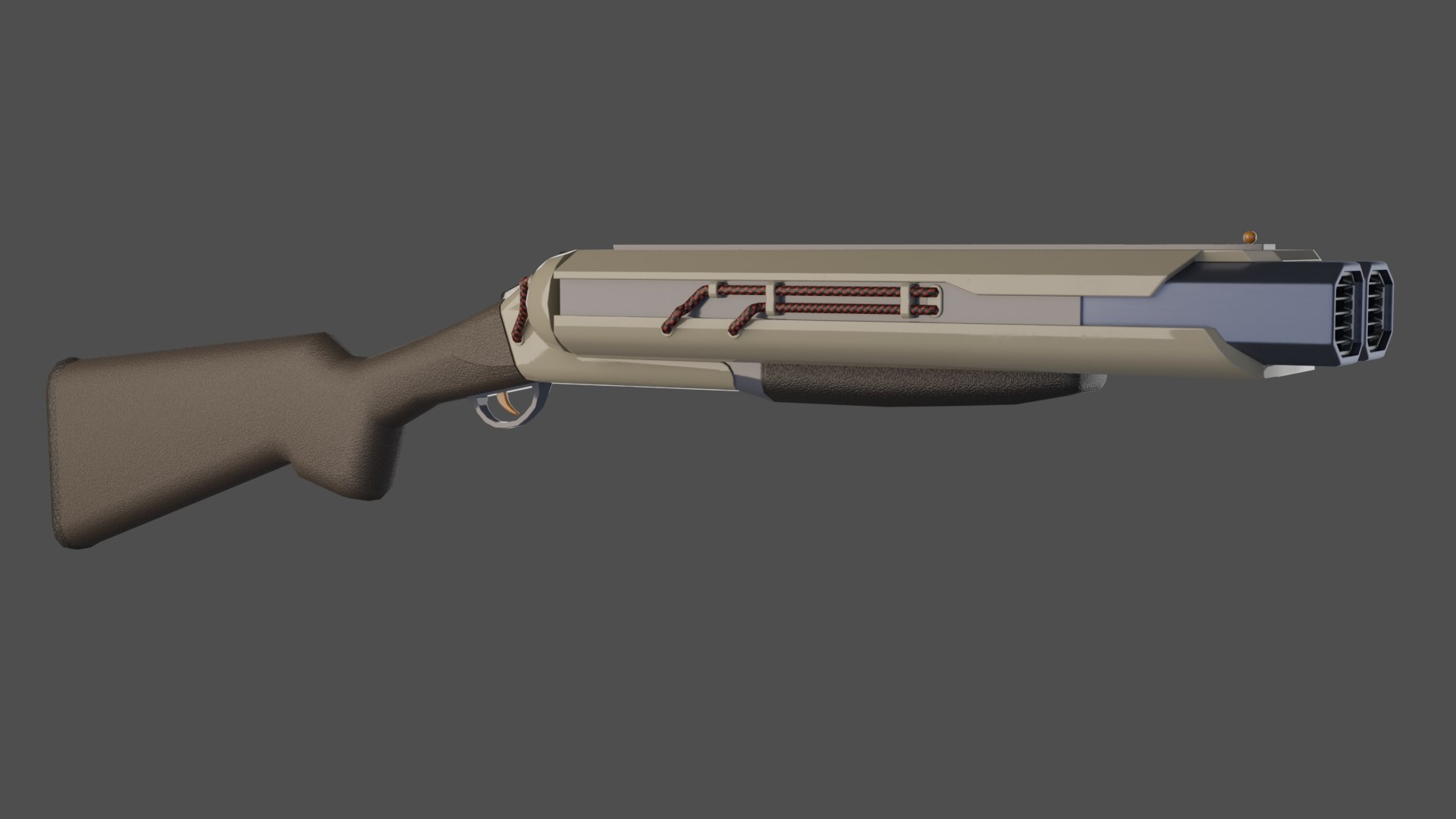 Blundergat/Acidgat four barreled shotgun prop - 3D Printable Model on  Treatstock