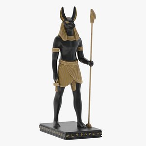 3D Egyptian Anubis model