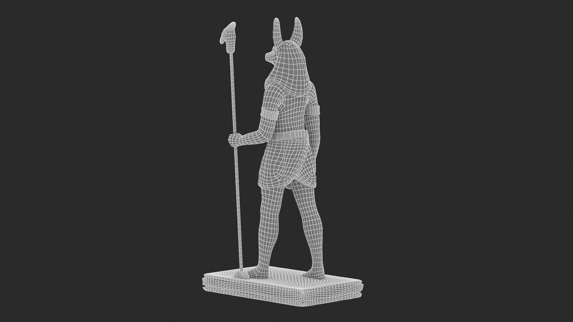 3D Egyptian Anubis model - TurboSquid 1806073