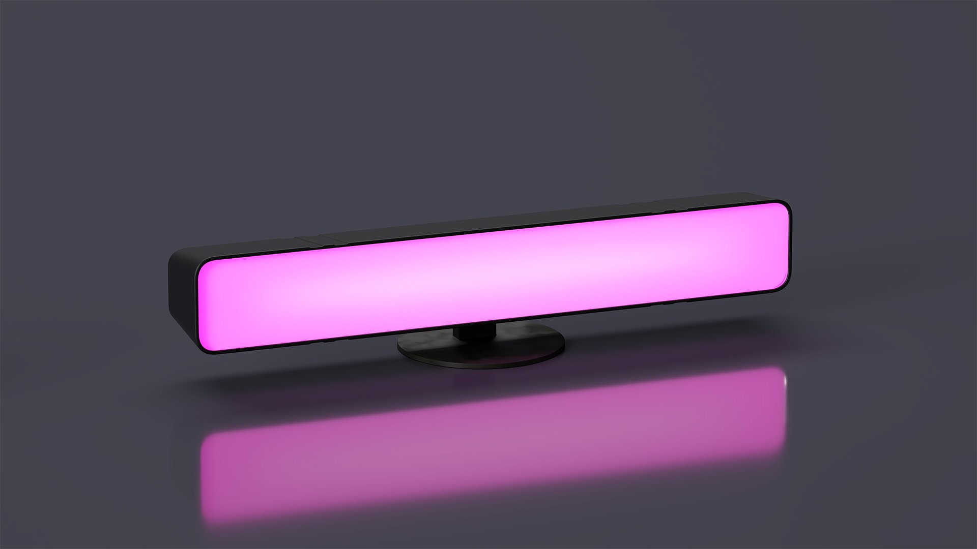 3D Horizontal Ambient Purple Light Bar - TurboSquid 2201870