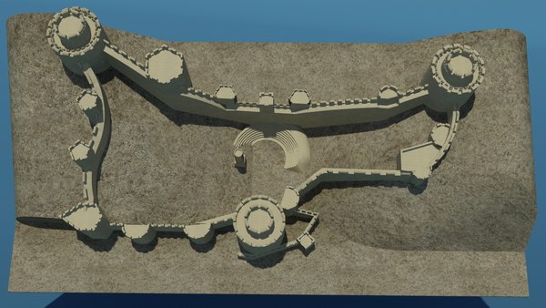 3d model turkey rumeli hisari