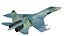 3D model Su-27 Flanker
