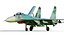 3D model Su-27 Flanker