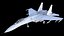 3D model Su-27 Flanker
