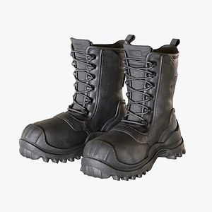 Military boots - LowPoly