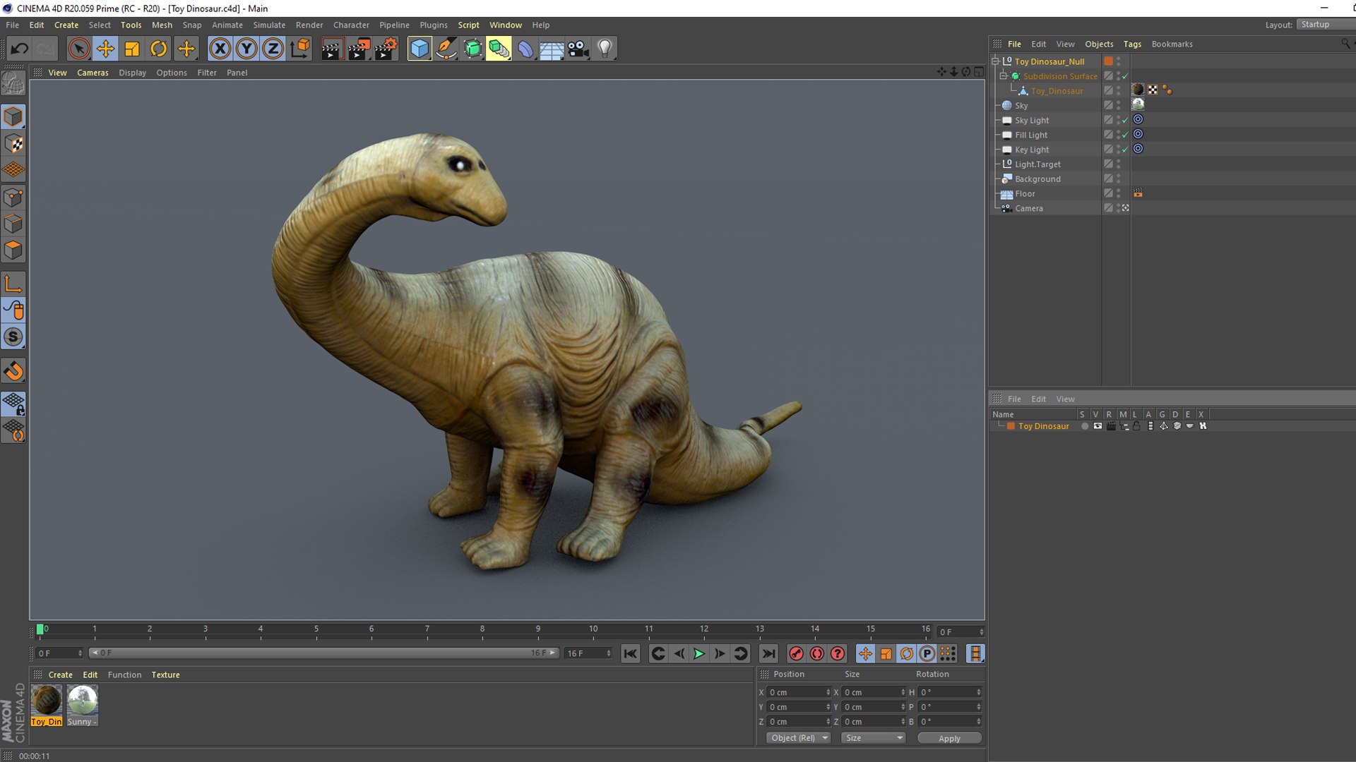 Toy Dinosaur 3D Model - TurboSquid 2097832