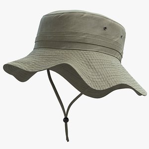 fishing hat model
