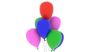 3D model Balloons