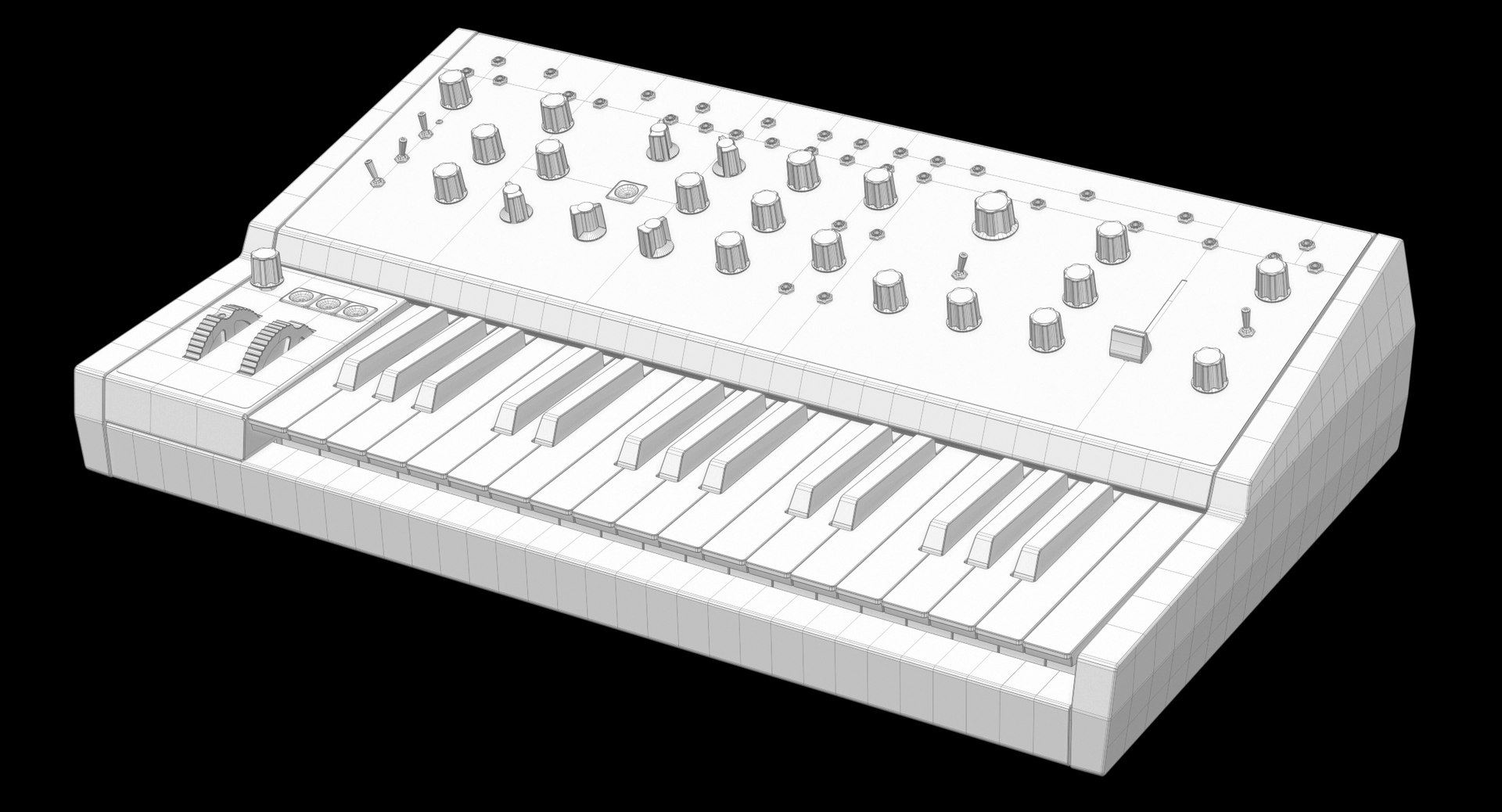 photoreal synthesizer moog grandmother 3D model https://p.turbosquid.com/ts-thumb/pJ/KVc72b/AXPRC7cu/w5/jpg/1529478627/1920x1080/fit_q87/f2ee4b14bbf496df3b6a6a19f8dc1b685afff3e9/w5.jpg