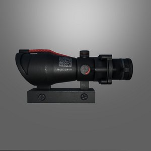 3D 4x scope model