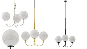 3D ballon led chandelier