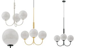 Suspended chandelier Ballon Led