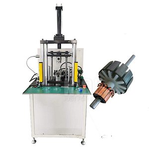 Electric Motor Rotor End Plate and Shaft Pressing Machine 3D model