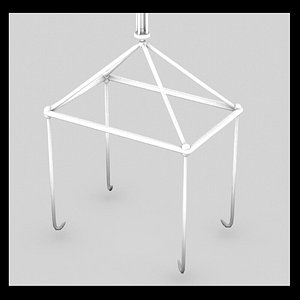 coupling hook 3d max