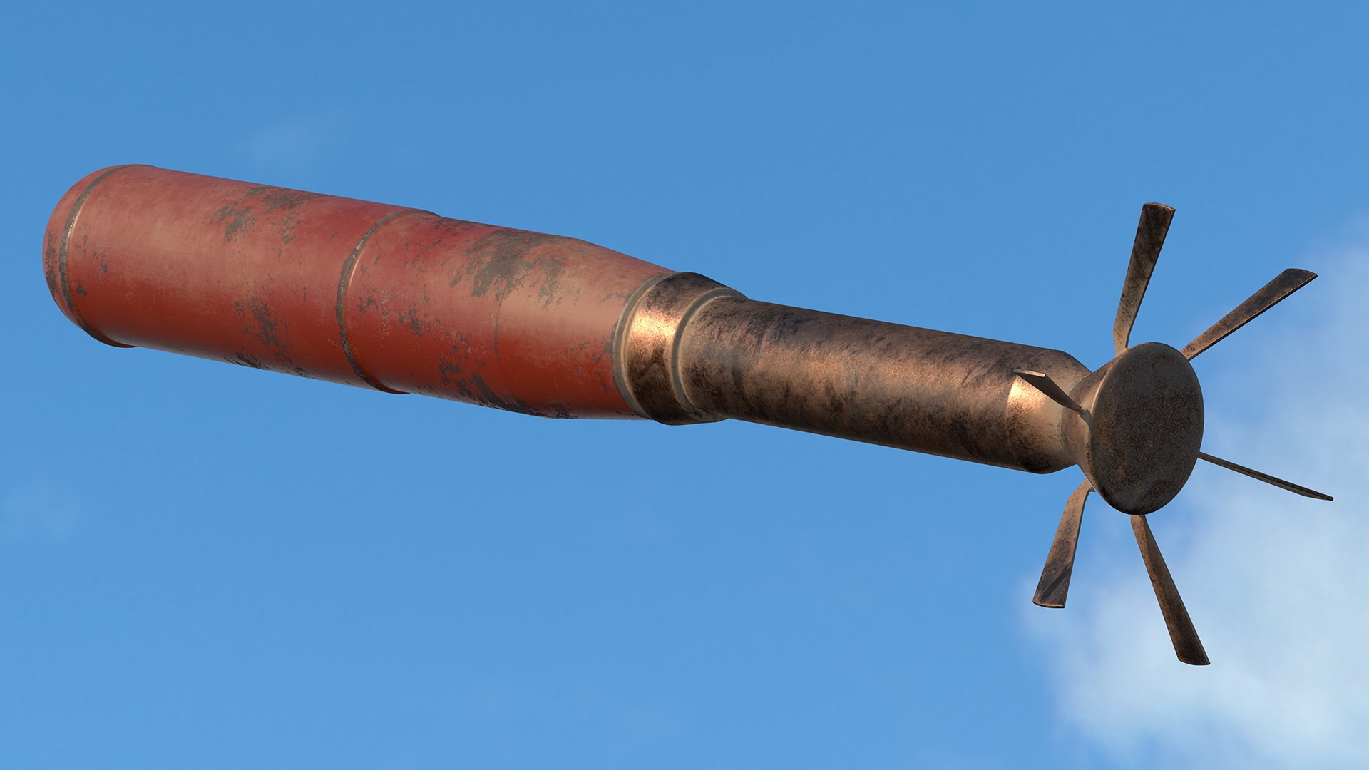 3D Incendiary Rocket 66 Mm - TurboSquid 1603208