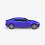 Tesla Model S Low Poly
