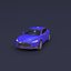 Tesla Model S Low Poly