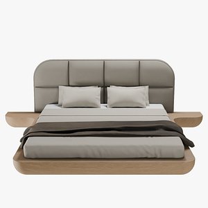 Realistic Bed 3D Model