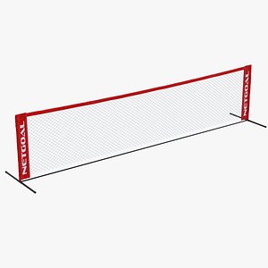 3D soccer tennis net