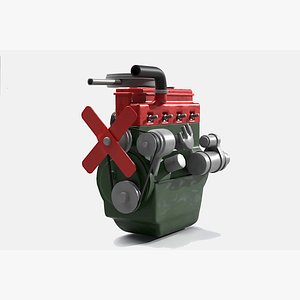 Old straight engine inline engine