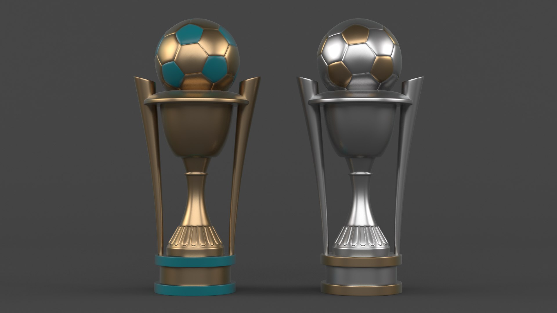 3D Trophy Cups model - TurboSquid 2120675