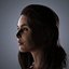 Kaia Gerber Personagem Modelo 3D Low Poly