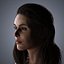 Kaia Gerber Personagem Modelo 3D Low Poly