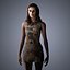 Kaia Gerber Personagem Modelo 3D Low Poly